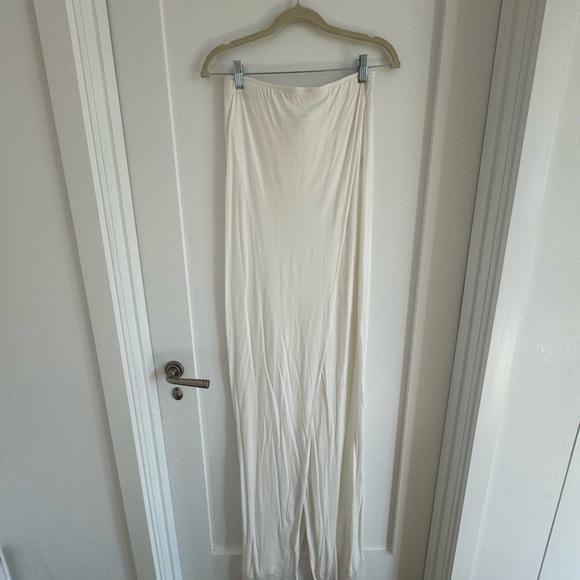 Chic Strapless White Jumpsuit - Picture 7 of 10